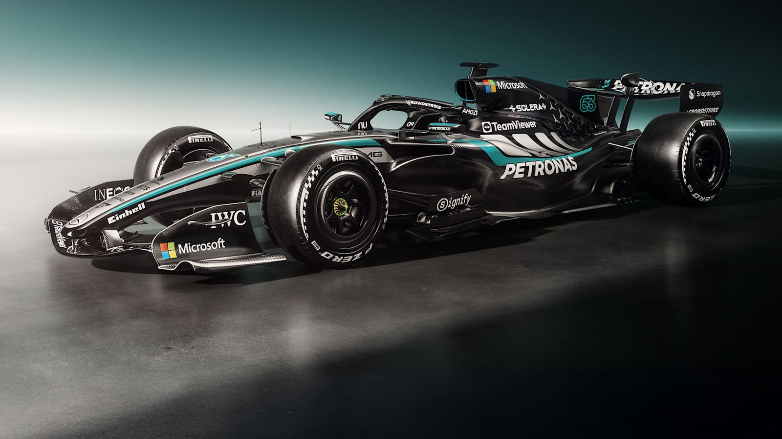 Mercedes-AMG PETRONAS Formula One race car, official press image